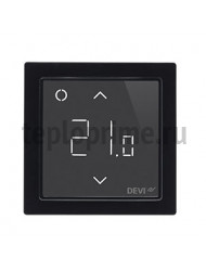Терморегулятор DEVI DEVIreg™ Smart интеллектуальный с Wi-Fi, черный, 16А (140F1143)