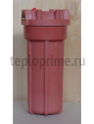Пластиковый фильтр для горячей воды Aquafilter 10" (оранж) 1"