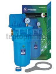 Магистральные картриджные фильтры Aquafilter серии Big Blue фильтр 10" BB(Синий) в сборе